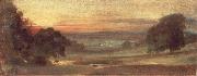John Constable The Valley of the Stour at Sunset 31 October 1812 oil painting picture wholesale